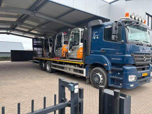 Mercedes Axor 2540 oprijauto machinetransport oprijwagen, Auto's, Vrachtwagens, Particulier, Mercedes-Benz, Diesel, Euro 5, Handgeschakeld