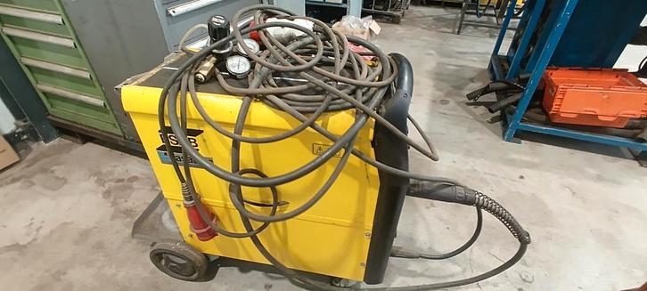 ESAB MIG/MAG Lassapparaat - Overcompleet, Doe-het-zelf en Verbouw, Gereedschap | Lasapparaten, Ophalen of Verzenden
