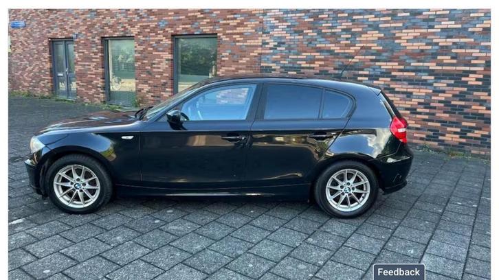 BMW 1-Serie 2.0 120I 5DR AUT 2010 Zwart, Auto's, BMW, Bedrijf, 1-Serie, Benzine, C, Hatchback, Automaat, Origineel Nederlands