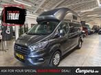 Ford Nugget Plus 185PK AUT Hoogdak, Caravans en Kamperen, Campers, Automaat, Buscamper of Camperbus, Bedrijf, Diesel