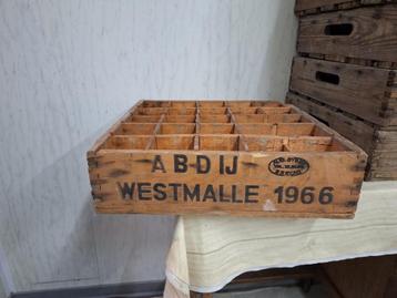 oude bierbak ABDIJ WESTMALLE, 1966 beschikbaar voor biedingen