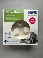 Savic slow down anti-schrok bak ivoor, Dieren en Toebehoren, Kattenvoerbakken en Drinkbakken, Nieuw, Ophalen of Verzenden