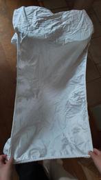 Peuterbed Hoeslaken - Wit, Kinderen en Baby's, Jongetje of Meisje, Ophalen of Verzenden, Zo goed als nieuw, Wit