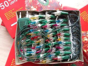  Kerstverlichting 50 lampjes kleur (nieuw in doos) beschikbaar voor biedingen