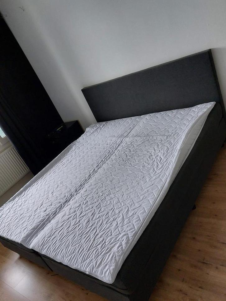 Boxspring 180x200 – Comfortabel & netjes, Huis en Inrichting, Slaapkamer | Boxsprings, Gebruikt, 180 cm, 200 cm, Tweepersoons