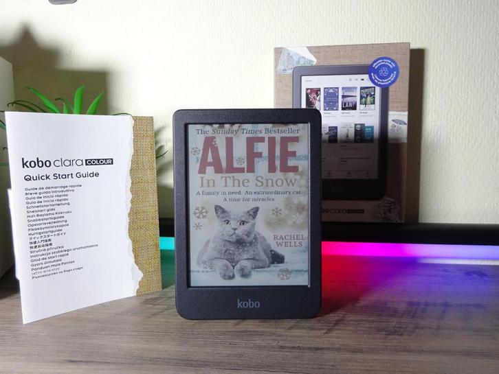 KOBO Clara Colour e-reader, nieuwstaat + doosje, Computers en Software, E-readers, Zo goed als nieuw, 6 inch of minder, 16 GB of meer
