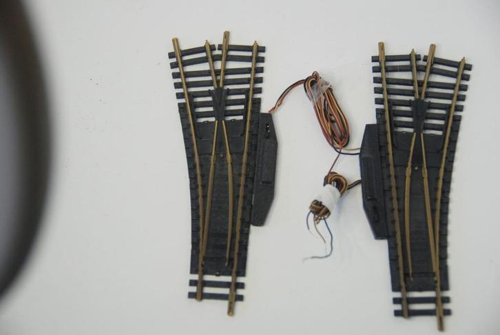 fleischmann wissels HO, Hobby en Vrije tijd, Modeltreinen | H0, Gebruikt, Wagon, Gelijkstroom, Fleischmann, Ophalen of Verzenden