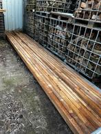 Bangkirai onderregel 42x65x5400mm, Ophalen of Verzenden, Zo goed als nieuw, Hout