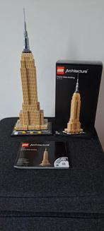 Lego Architecture Empire State Building, Ophalen of Verzenden, Zo goed als nieuw, Complete set, Lego