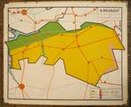 schoolkaart Noord Braband kubistische abstracte stijl 1933, Ophalen of Verzenden, Aardrijkskunde