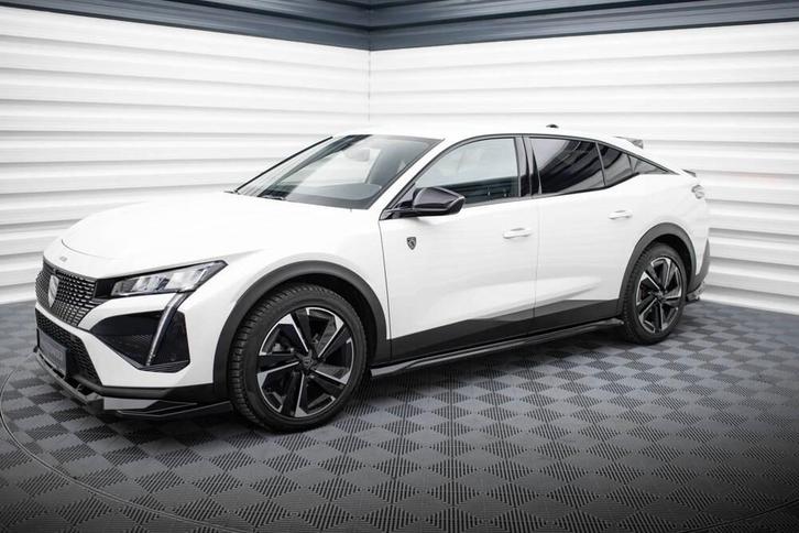 Voorlip sideskirt spoiler diffuser - Peugeot 408 22+, Auto diversen, Tuning en Styling, Ophalen of Verzenden