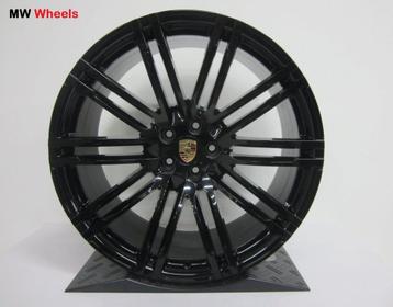 Porsche 21 inch Origineel velgen Macan Turbo HG zwart beschikbaar voor biedingen