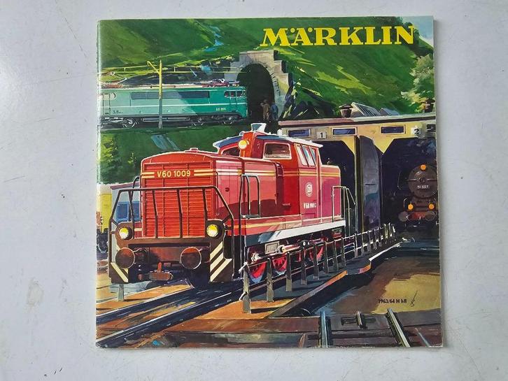 Marklin modeltrein katalogus, Hobby en Vrije tijd, Modeltreinen | H0, Zo goed als nieuw, Locomotief, Wisselstroom, Märklin, Ophalen of Verzenden
