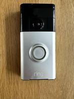 Ring video deurbel (batterij) met chime, Huis en Inrichting, Deurbellen, Ophalen of Verzenden, Ingebouwde camera, Gebruikt, Draadloos