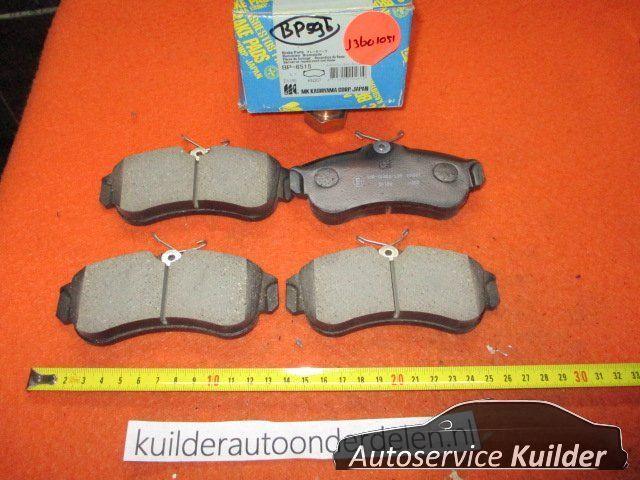 Remblokken voorzijde Nissan Almera 2 Primera P10 P11 Kashiya, Auto-onderdelen, Remmen en Aandrijving, Nissan, Nieuw, Ophalen of Verzenden