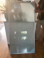 Melkglazen tafelblad, Huis en Inrichting, Tafelonderdelen, Ophalen, Gebruikt, Melkglas, 50 tot 100 cm