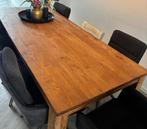Eetkamertafel, Huis en Inrichting, Tafels | Eettafels, Ophalen, Gebruikt, Eikenhout, 200 cm of meer