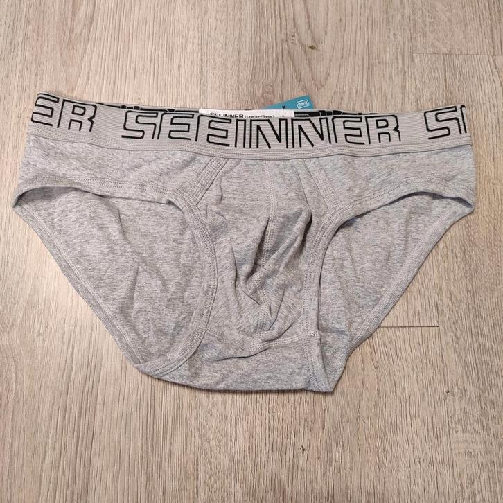 Slip maat l, gewassen,, Kleding | Heren, Ondergoed, Slip, Grijs, Ophalen of Verzenden