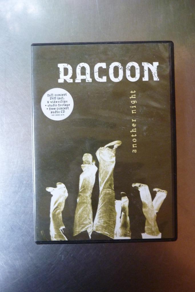 Racoon - Another Night + cd, Cd's en Dvd's, Dvd's | Muziek en Concerten, Zo goed als nieuw, Muziek en Concerten, Alle leeftijden