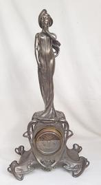 Art Nouveau Klok., Antiek en Kunst, Kunst | Beelden en Houtsnijwerken, Ophalen of Verzenden