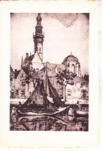 VEERE,- Haven. Ets van Louis Heymans. 12-11 beschikbaar voor biedingen