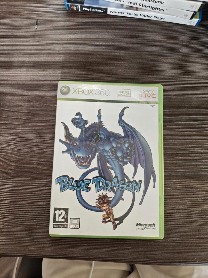 Blue Dragon Xbox 360, Spelcomputers en Games, Games | Xbox 360, Zo goed als nieuw, Role Playing Game (Rpg), 1 speler, Vanaf 18 jaar