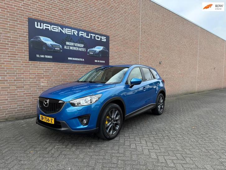 Mazda CX-5 2.0 TS+ 2WD Keyles Navi Leder Bose-audio Trekhaak, Auto's, Mazda, Bedrijf, Te koop, CX-5, ABS, Achteruitrijcamera, Airbags