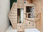 Boomhutbed, Kinderen en Baby's, Kinderkamer | Stapelbedden en Hoogslapers, Ophalen, Zo goed als nieuw, Stapelbed