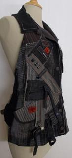 Apart en stoer bruin gilet/top van Tricot Chic! L, Verzenden, Zo goed als nieuw, Maat 42/44 (L), Bruin