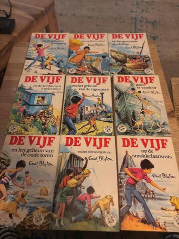 Enid Blyton - De Vijf - Complete Collectie beschikbaar voor biedingen