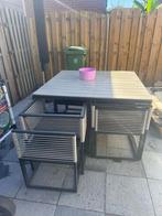 T.K.A. Dining tuinset Monaco 9-delig 8 personen, Tuin en Terras, Tuinsets en Loungesets, Ophalen of Verzenden, Zo goed als nieuw