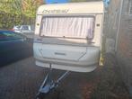Chateau Chiara 450 Caravan(incl. voortent), Caravans en Kamperen, 4 tot 5 meter, Kachel, Omvormbare zithoek, Tot en met 4