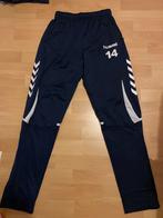 Hummel trainingsbroek, Kleding | Heren, Sportkleding, Blauw, Ophalen of Verzenden, Zo goed als nieuw, Voetbal