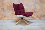 Als NIEUW B&B Italia Husk design draaifauteuil, Huis en Inrichting, Fauteuils, Hout, Design, 75 tot 100 cm, Ophalen of Verzenden