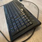 Logitech ultra flat bedraad toetsenbord qwerty., Ophalen, Qwerty, Zo goed als nieuw, Bedraad