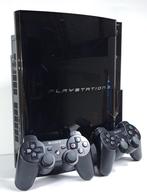 Playstation 3 console (backwards compatible) + 2 controllers, Met 2 controllers, Gebruikt, 60 GB, Phat