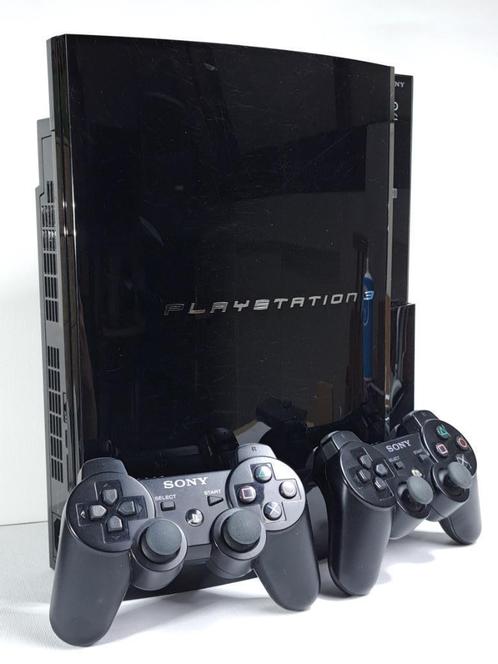 Playstation 3 console (backwards compatible) + 2 controllers, Spelcomputers en Games, Spelcomputers | Sony PlayStation 3, Gebruikt