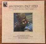 Jan Derksen Zingt Verdi - LP, Cd's en Dvd's, Vinyl | Klassiek, Opera of Operette, Ophalen of Verzenden, Zo goed als nieuw, Romantiek
