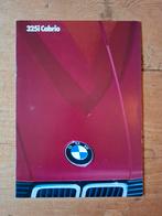BMW 325i Cabrio brochure - 1985, Ophalen of Verzenden, Zo goed als nieuw, BMW