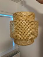Hanglamp bamboe materiaal., Huis en Inrichting, Lampen | Hanglampen, Ophalen, Nieuw, Minder dan 50 cm