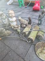 Waterornament en tuinbeelden, Tuin en Terras, Ophalen, Gebruikt, Steen