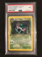 7/82 dark golbat 1st psa 9, Ophalen of Verzenden, Zo goed als nieuw, Meerdere kaarten