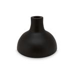 vtwonen Candle Holder Metal Matt Black 13.5x10.5cm, Overige materialen, Zwart, Nieuw, Ophalen of Verzenden