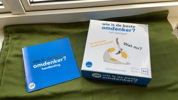 Berthold Gunster - Wie is de beste omdenker? Kaartspel beschikbaar voor biedingen