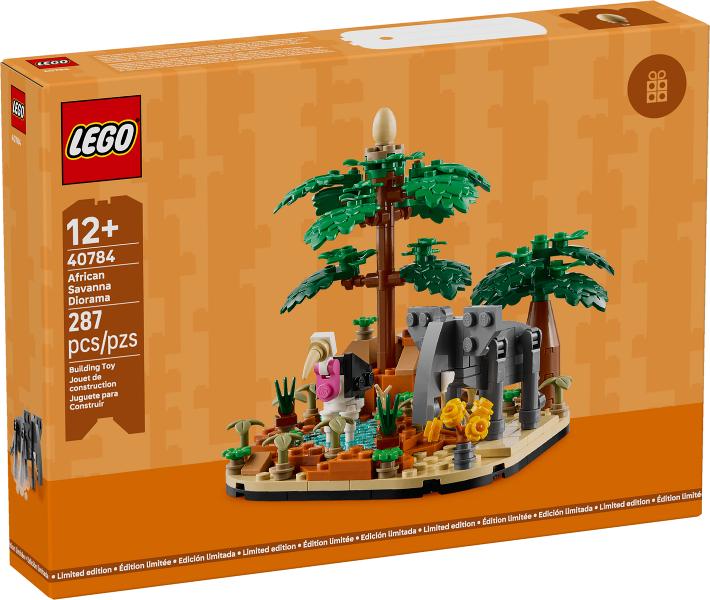 Lego | GWP | Afrikaanse savanne diorama | 40784, Lego, Lego, Nieuw, https://legohouse.com/en-gb/info/contact-us/