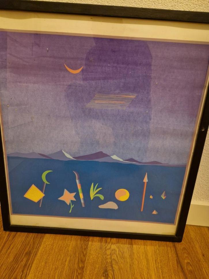Abstracte Kunst aan de Muur, Antiek en Kunst, Kunst | Overige Kunst, Ophalen of Verzenden