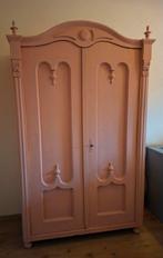 Kledingkast kast roze, Huis en Inrichting, Ophalen, Gebruikt, 100 tot 150 cm, 150 tot 200 cm