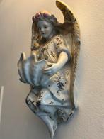 Porseleinen Engel Wijwaterbak - R.B. Gemerkt, Antiek en Kunst, Antiek | Keramiek en Aardewerk, Ophalen of Verzenden