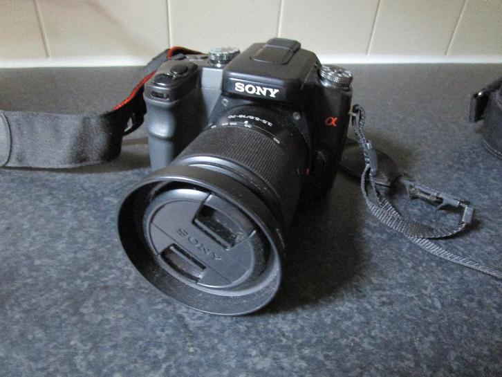 SONY A-100 DSLR (2006), Audio, Tv en Foto, Fotocamera's Digitaal, Zo goed als nieuw, Spiegelreflex, Sony, Geen optische zoom, Ophalen