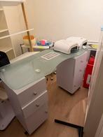 Nageltafel met afzuiging - Goede staat!, Ophalen, Gebruikt, Bureau